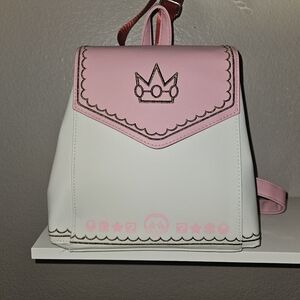 Super Mario Princess Peach Mini Backpack